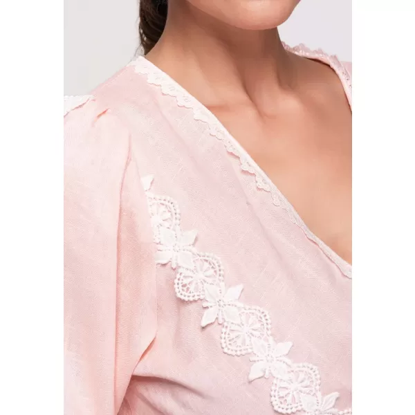  Dámské triko LARICA OW-TS-E0033 PINK 