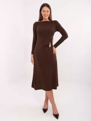 Dámské šaty ITALY MODA IT-SK-21900.00 BROWN