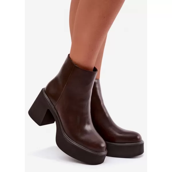  Dámské boty BOTO 5303 BROWN 