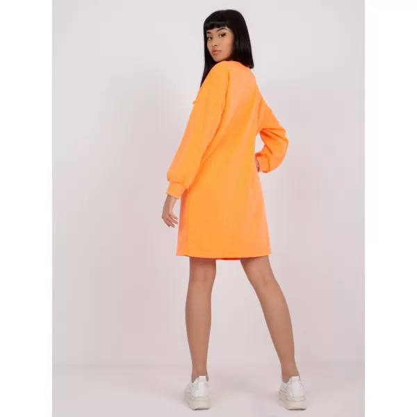  Dámské šaty EX MODA EM-SK-717.33X FLUO ORANGE 