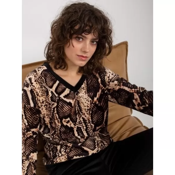  Dámský set RUE PARIS RP-KMPL-8190-4.18P BLACK AND BEIGE 