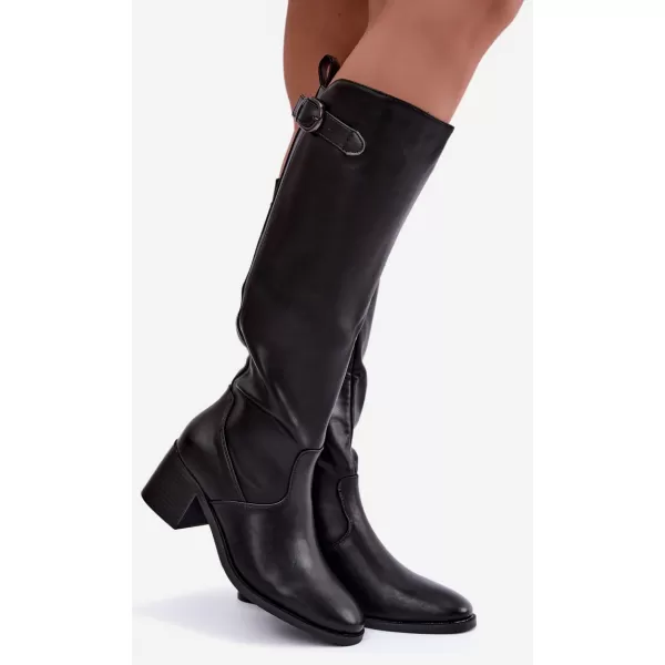  Dámské kozačky BOTO 6480 BLACK 