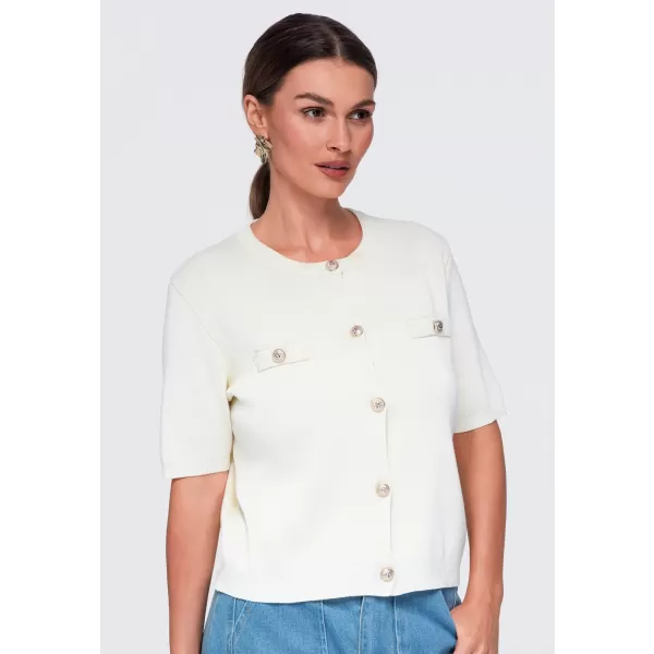  Dámská halenka OMBRE OW-TS-E0084 BEIGE 