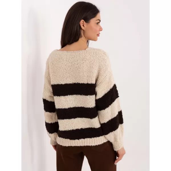  Dámský svetr ITALY MODA MI-SW-WK3031.22 BEIGE 