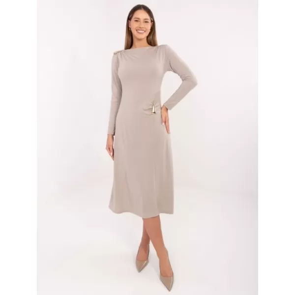  Dámské šaty ITALY MODA IT-SK-21900.00 BEIGE 