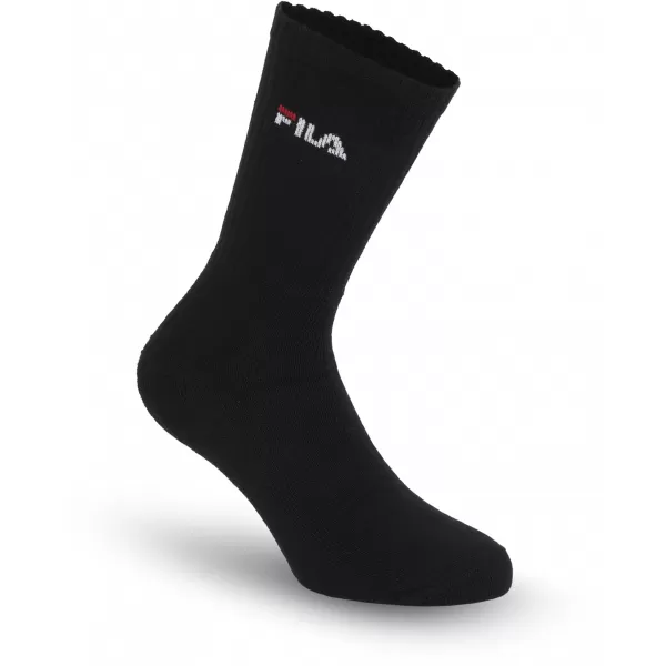  Ponožky FILA F9575 SOCKS 3-PACK ČERNÁ 