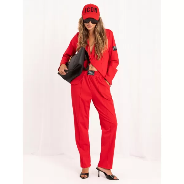  Dámský komplet ITALY MODA MI-KMPL-K6576.04 RED 