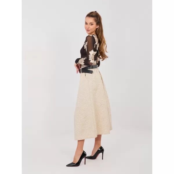  Dámská sukně RUE PARIS IT-SD-18760.69 BEIGE 