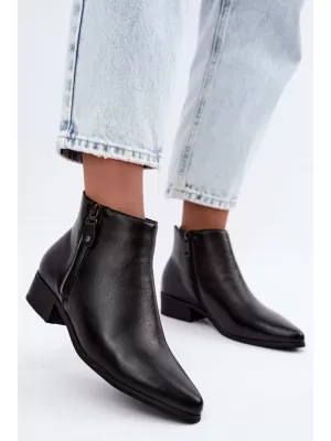 Dámské kotníkové boty VINCEZA 133136 BLACK