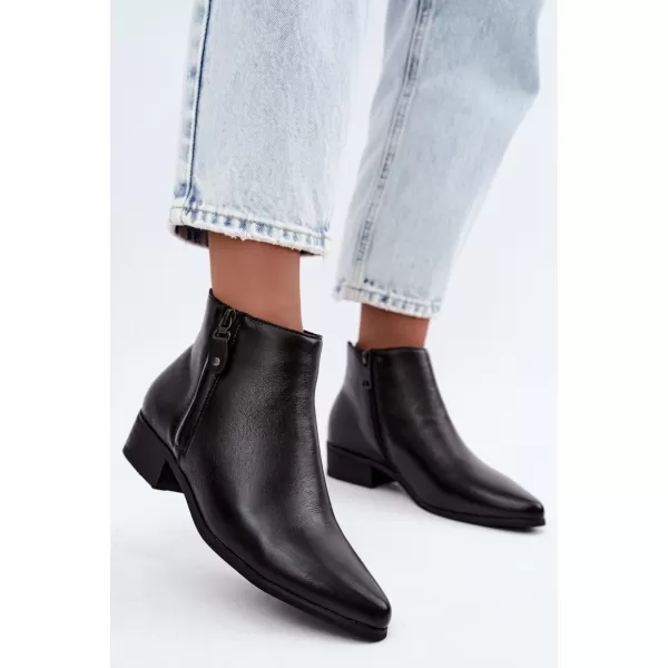  Dámské kotníkové boty VINCEZA 133136 BLACK 