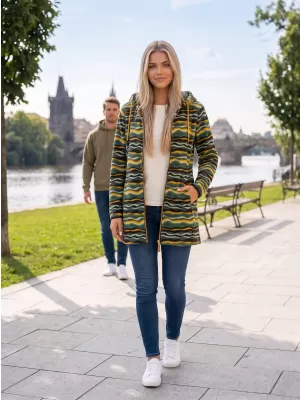 Dámská fleecová mikina ALTISPORT ILANI KHAKI