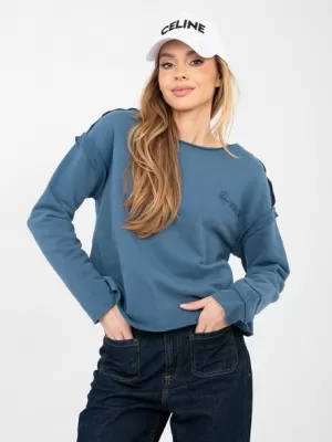 Dámská mikina FACTORY PRICE NS-BL-NS2553.16 DARK BLUE
