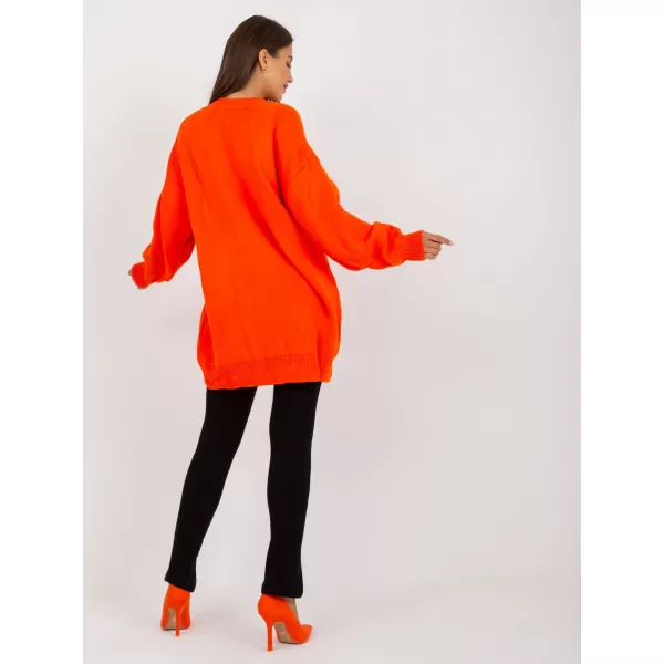  Dámský svetr RUE PARIS LC-SW-0341.38P ORANGE 