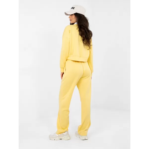  Dámská tepláková souprava ITALY MODA IT-KMPL-22212.85 YELLOW 