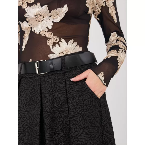  Dámská sukně RUE PARIS IT-SD-18760.69 BLACK 
