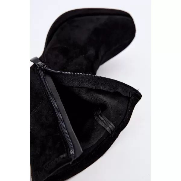  Dámské kotníkové boty BOTO NN636 BLACK 