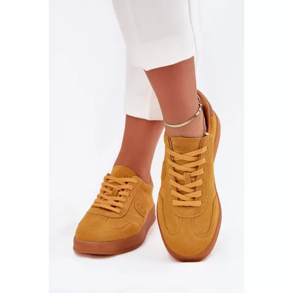  Dámské tenisky BIG STAR SHOES RR274846 YELLOW/GOLD 