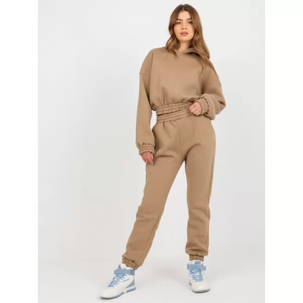  Dámský set EX MODA EM-KMPL-AS-21-447.74 DARK BEIGE 