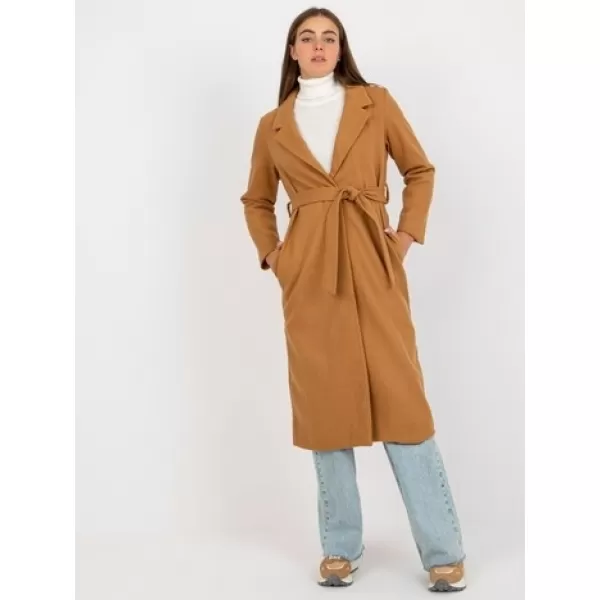  Dámský kabát OCH BELLA TW-PL-BI-5312.32 CAMEL 