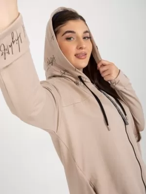 Dámská mikina RELEVANCE RV-BL-8266.34P BEIGE