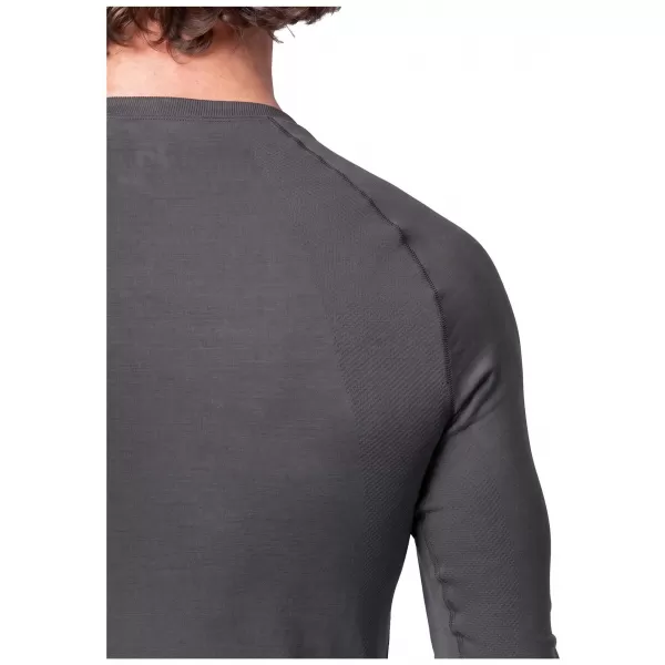  Pánské spodní prádlo HANNAH ACTIVE TS L/S VOLCANIC ASH 