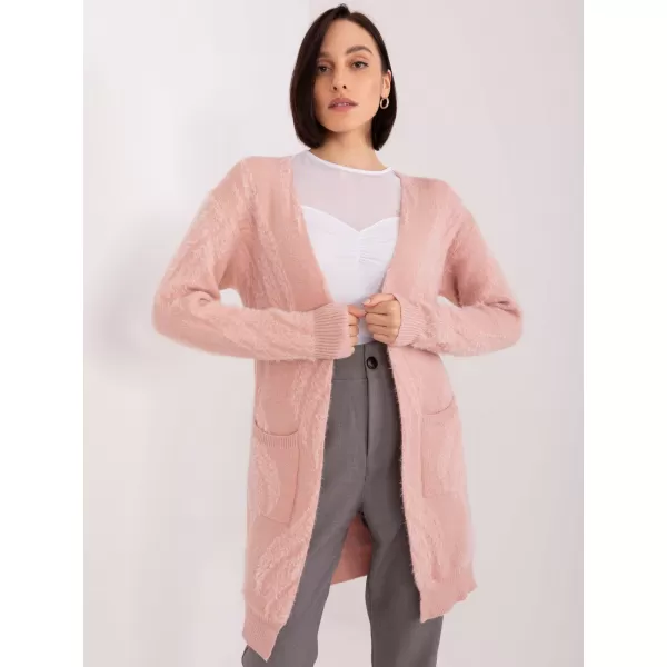  Dámský svetr WOOL FASHION ITALIA AT-SW-234501.00P BRIGHT PINK 
