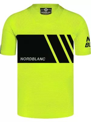 Pánské funkční cyklo tričko NORDBLANC MUD NBSMF8083 ZÁŘIVĚ ŽLUTÁ