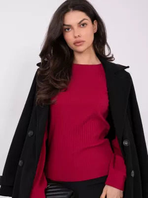 Dámská halenka RUE PARIS RV-BZ-A1052.00 BURGUNDY