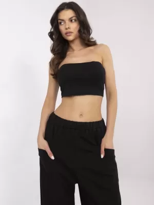 Dámské kalhoty RUE PARIS RV-DR-9719-1.22 BLACK