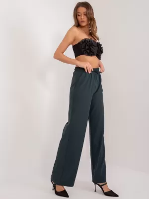 Dámské kalhoty LAKERTA LK-SP-509616.54 DARK GREEN