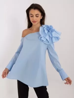 Dámská halenka LAKERTA LK-BZ-509656.21 LIGHT BLUE