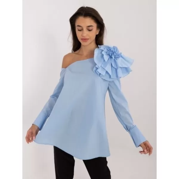  Dámská halenka LAKERTA LK-BZ-509656.21 LIGHT BLUE 