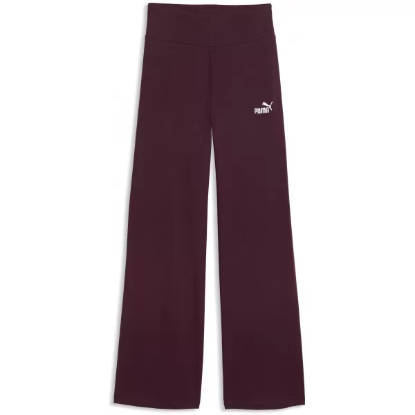  Dámské legíny PUMA ESS SMALL NO. 1 LOGO HIGH-WAIST STRAIGHT 68242924 RUBY NOIR 