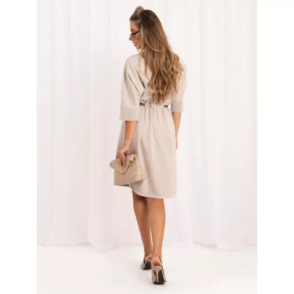  Dámské šaty ITALY MODA IR-SK-W2539.11 BEIGE 