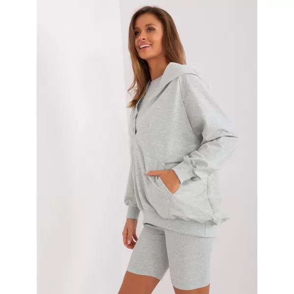  Dámský 3-dílný set MY RED LIPS EM-KMPL-831.17 GRAY-BLUE 