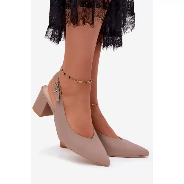  Dámské sandály ZAZOO 1122 TAUPE 
