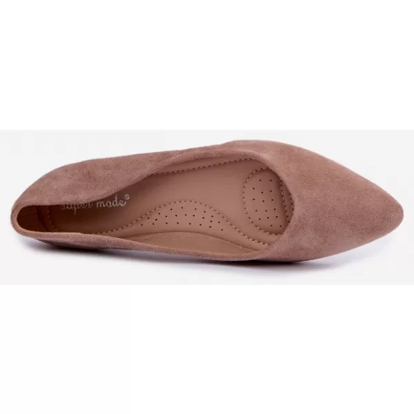  Dámské baleríny BOTO 5199 DARK BEIGE 