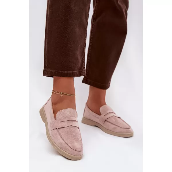  Dámské mokasíny BOTO QQ-278 PINK 