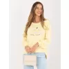 Dámská mikina RUE PARIS RV-BL-A1218.11P BRIGHT YELLOW