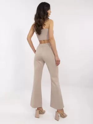 Dámské kalhoty ITALY MODA DHJ-SP-20518.12 BEIGE