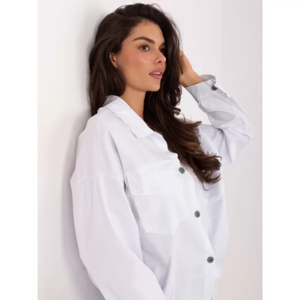  Dámská košile RUE PARIS IT-KS-FL9273.86 WHITE 