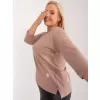 Dámská halenka RELEVANCE RV-BZ-9221.95 DARK BEIGE