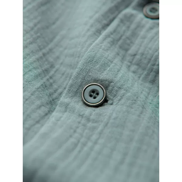  Pánská košile OMBRE OM-SHSS-0223 PASTEL GREEN 