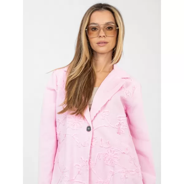  Dámská bunda RUE PARIS IT-MA-FL9992.97 BRIGHT PINK 