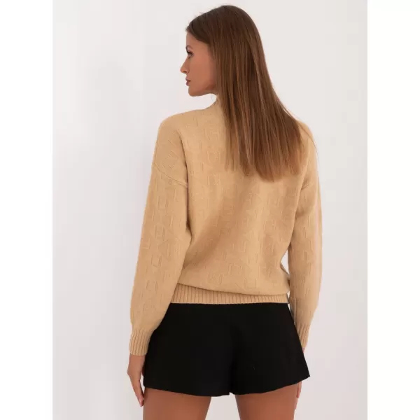 Dámský svetr WOOL FASHION ITALIA AT-SW-2339.54 SAND 