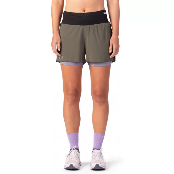  Dámské kraťasy HANNAH TISH SHORTS TEA LEAF 