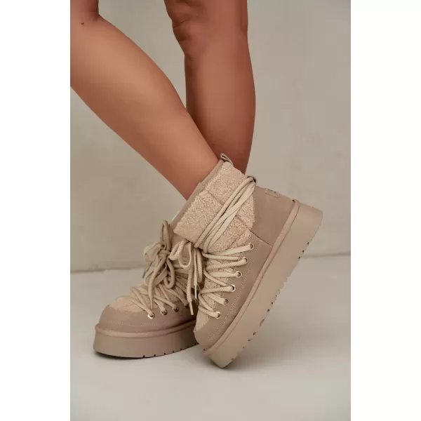  Dámské sněhule D&A GR62-6021 BEIGE 