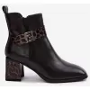 Dámské kotníkové boty ARTIKER 57C0008 BLACK