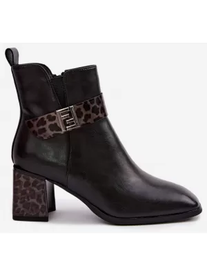 Dámské kotníkové boty ARTIKER 57C0008 BLACK