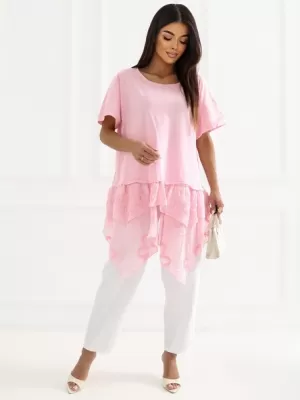 Dámské triko ITALY MODA IT-SK-81869.54 BRIGHT PINK